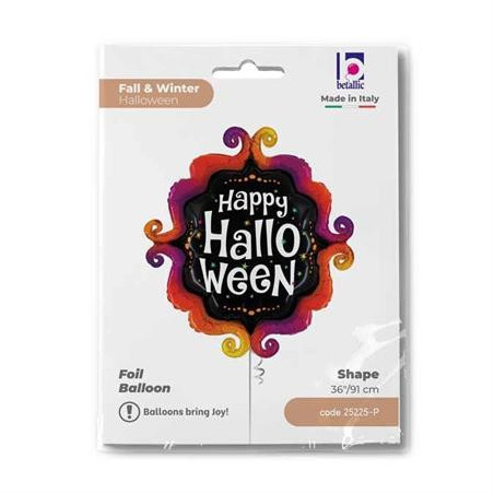 Balão Moldura Halloween 91cm Grabo