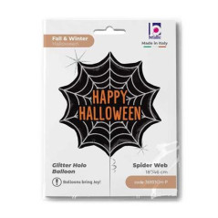 Balão Halloween Teia Aranha 46cm Grabo