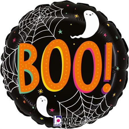 Balão Halloween Boo EEK 46cm Grabo