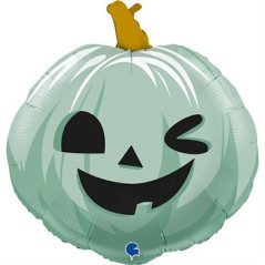 Balão Abóbora Funny Verde 56cm Grabo