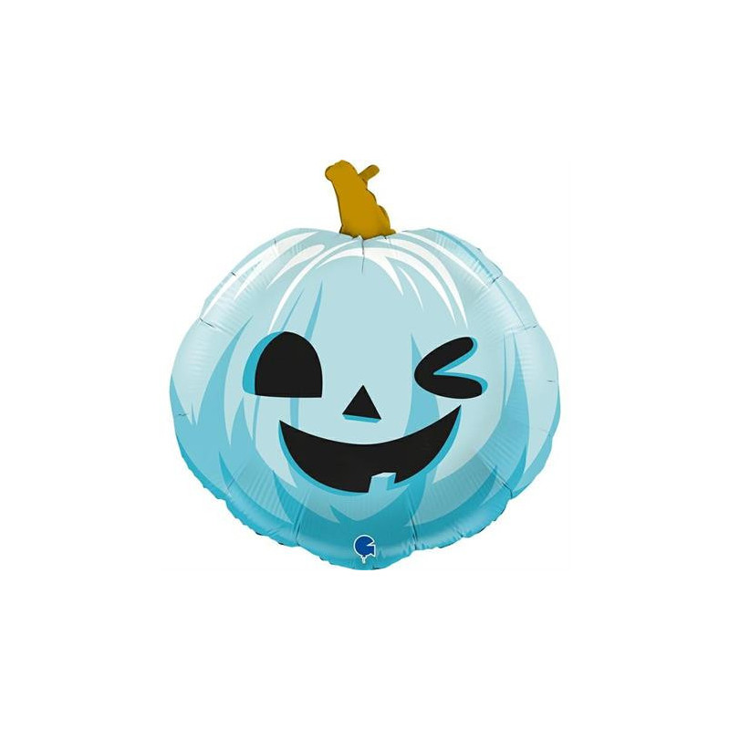 Balão Abóbora Funny Azul 56cm Grabo