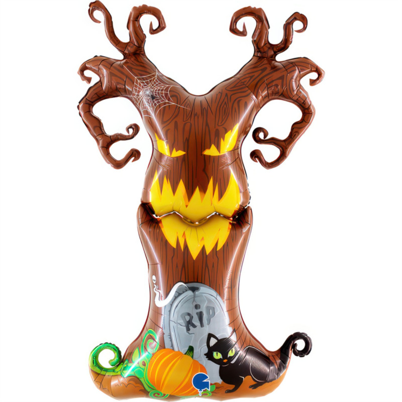Balão Halloween Árvore Assustadora 152cm Grabo