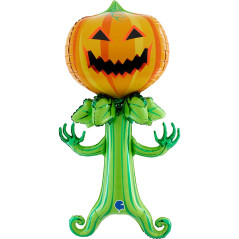 Balão Halloween Abóbora Gigante Balão142cm Grabo