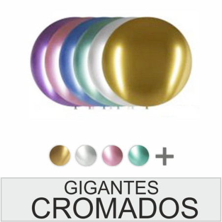 Balões Gigantes Cromados Latex