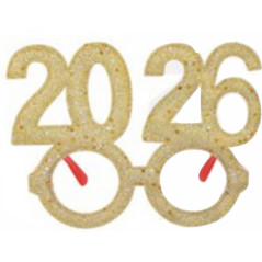 Óculos 2026 Reveillon Metalizados