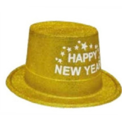 Cartola Happy New year Plástica