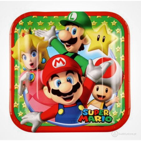 8 Pratos Super Mário