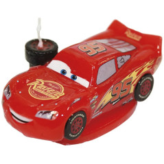 Vela 3D Cars Faisca McQueen