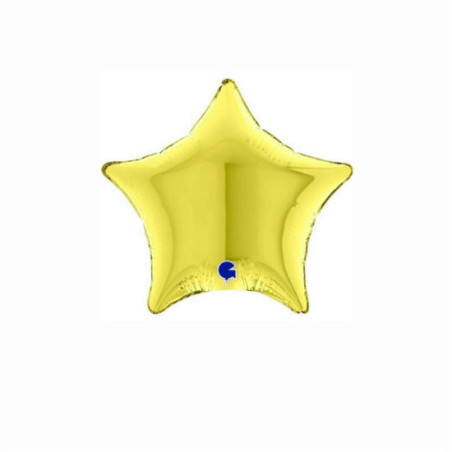 Balão foil Estrela Amarela