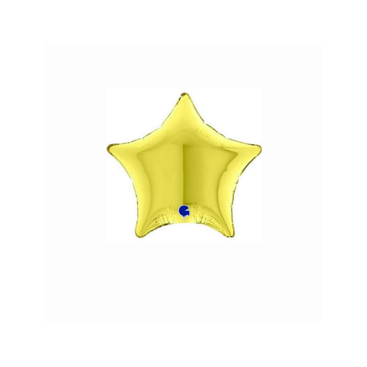 Balão foil Estrela Amarela