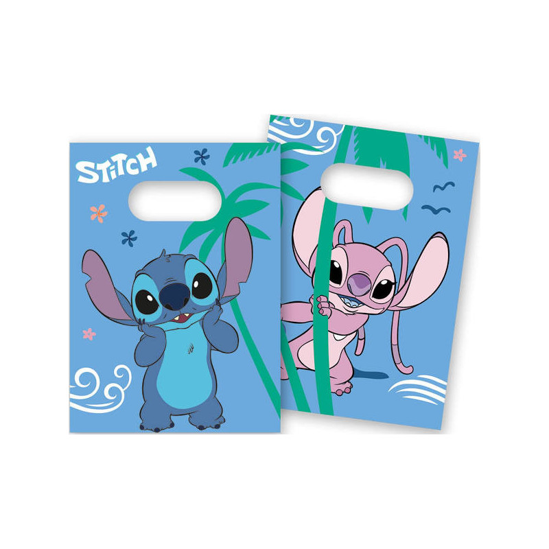4 Sacos de papel Stitch