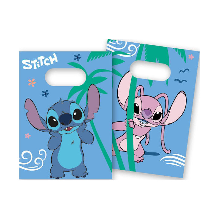 4 Sacos de papel Stitch