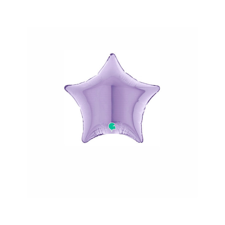 Balão foil Estrela Lilás