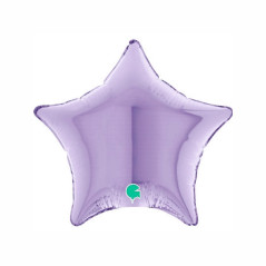 Balão foil Estrela Lilás