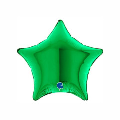 Balão foil Estrela Verde