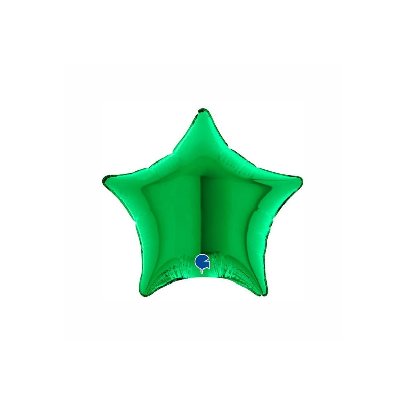 Balão foil Estrela Verde