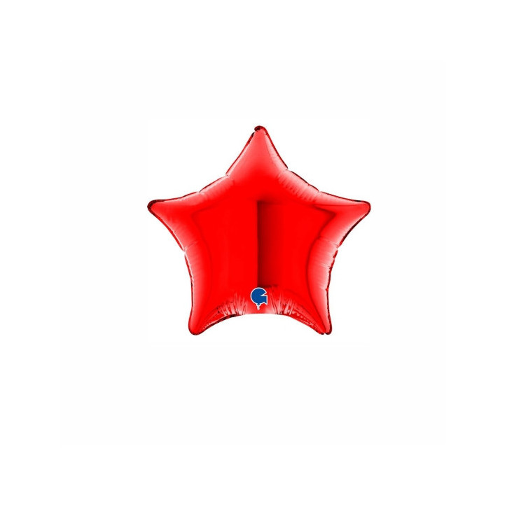 Balão foil Estrela Vermelho