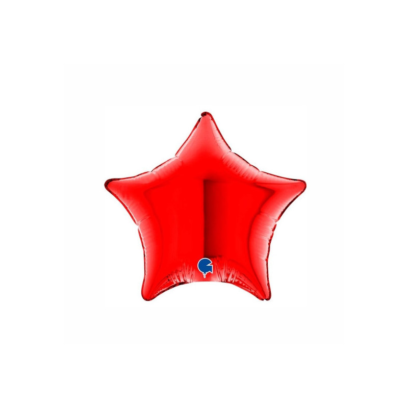 Balão foil Estrela Vermelho