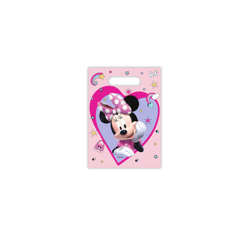 6 Sacos Brindes Minnie