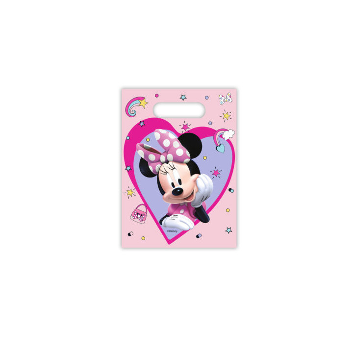 6 Sacos Brindes Minnie