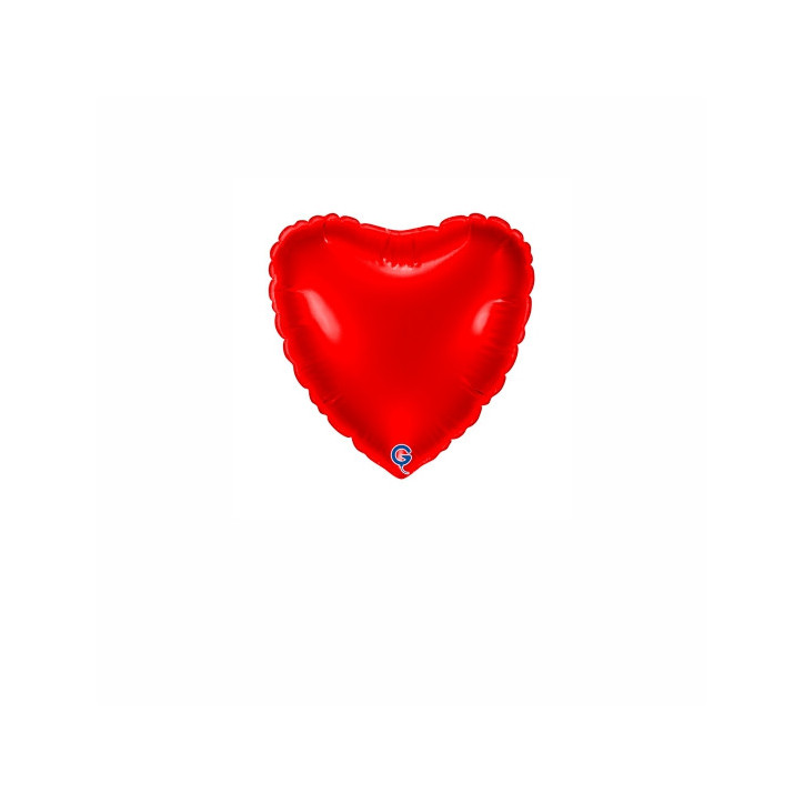 Balão foil Coração Vermelho