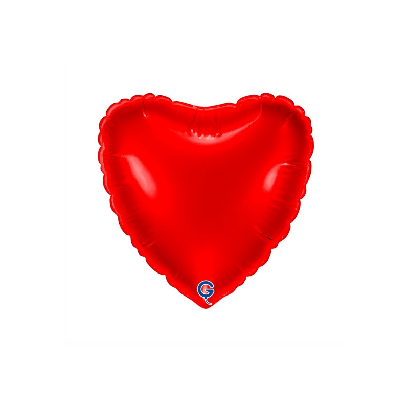 Balão foil Coração Vermelho