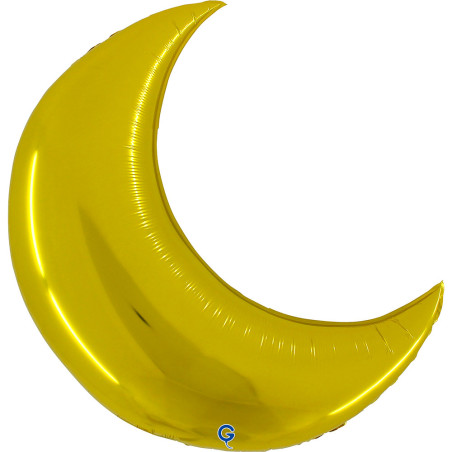 Balão Lua Ouro 78cm Grabo