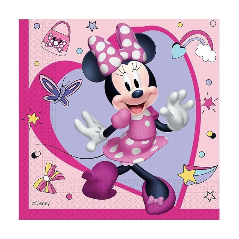 20 Guardanapos Minnie