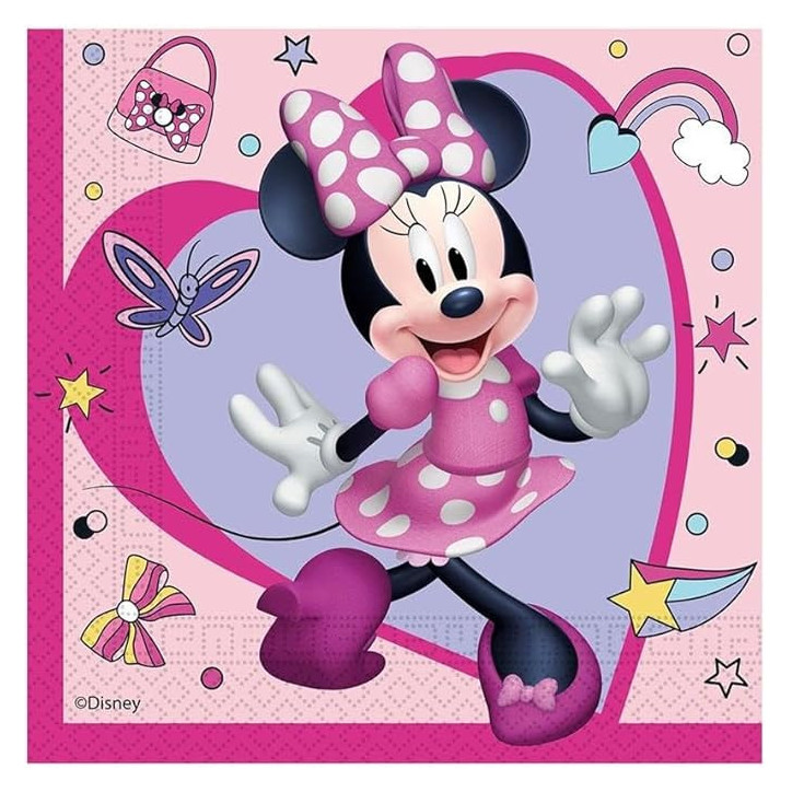 20 Guardanapos Minnie 20 Guardanapos Minnie