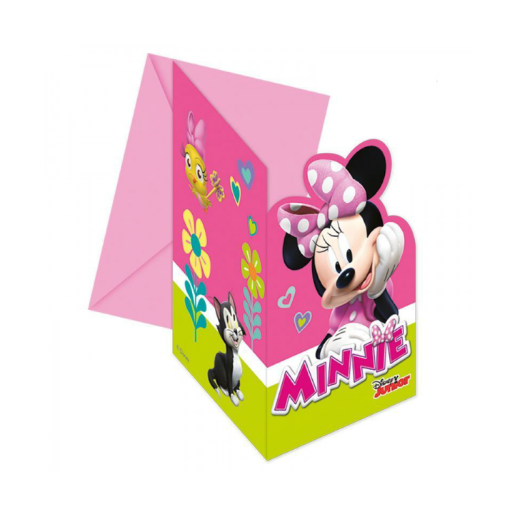 6 Convites da Minnie