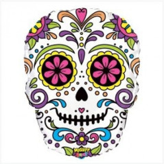 Balão Sugar Skull 69cm Grabo