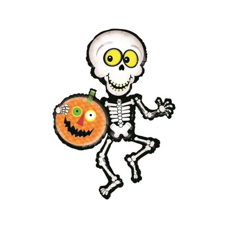 Balão Dancing Skeleton  122cm Grabo