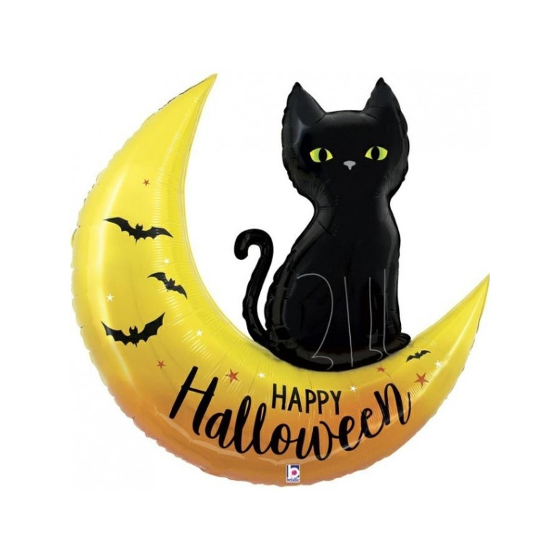Balão Lua Halloween 104cm Grabo