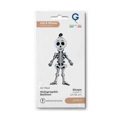Balão Esqueleto Halloween 56cm Grabo