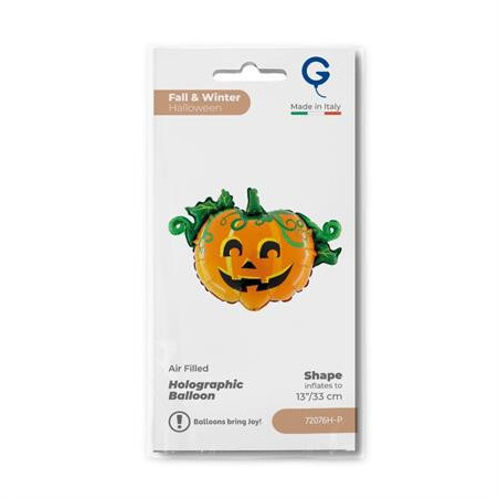 Balão Mini Abobora Halloween 33cm Grabo