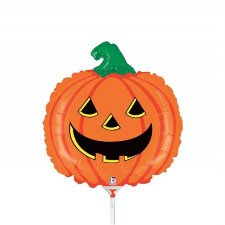 Balão Mini Abobora Halloween 35cm Grabo