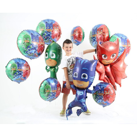 Balão Pj Masks Redondo 61cm Grabo