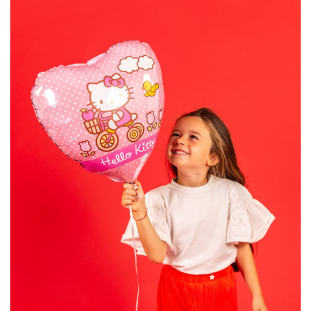 Balão Hello Kitty Bike 46cm Grabo