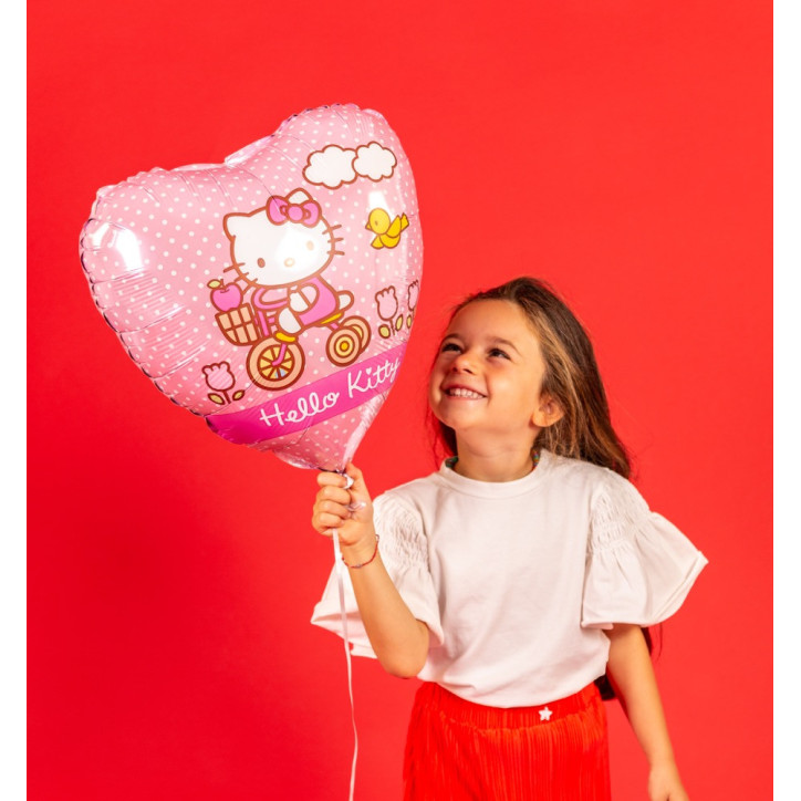 Balão Hello Kitty Bike 46cm Grabo