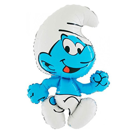 Balão Smurfs Smurf 90cm