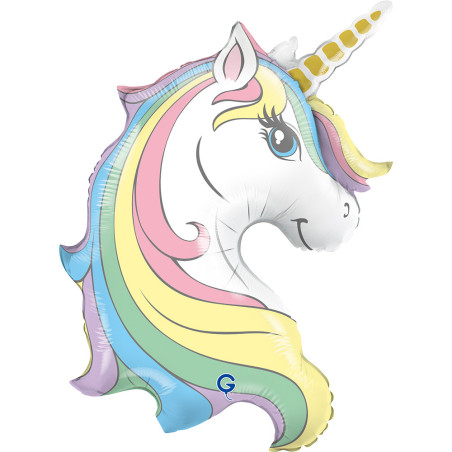 Balão Cabeça Unicornio 81cm