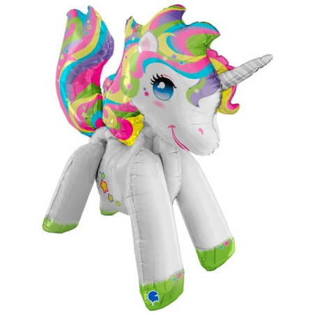 Balão Unicornio Pousar 107cm