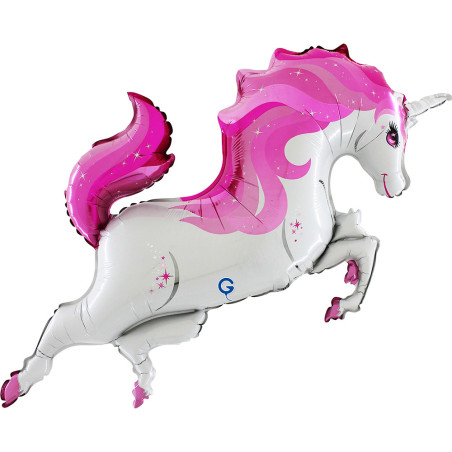 Balão Unicornio Body Pink 93cm