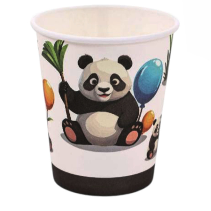 6 Copos Panda 250 ml