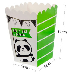 6 Caixas Pipocas Panda