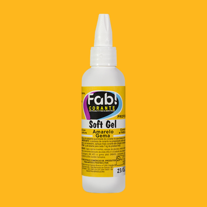 SoftGel Amarelo Gema 60Gr