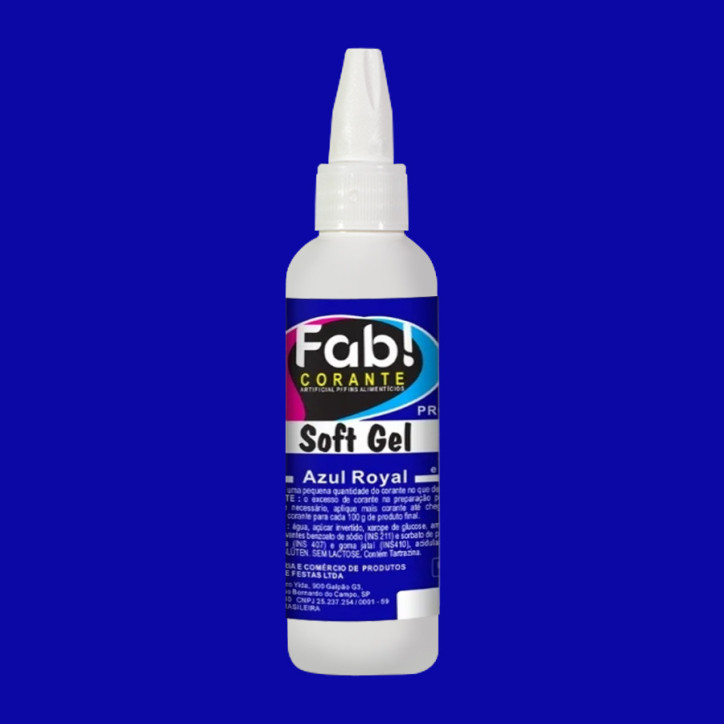 SoftGel Azul Royal 60Gr
