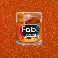 Brilho Alimentício Laranja 3Gr
