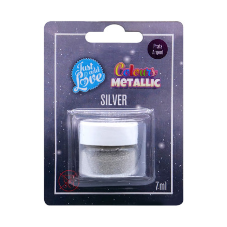 Colours Metallic Prata 7ml