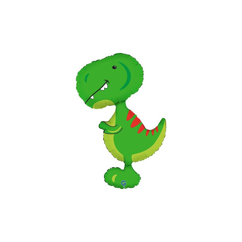 Balão Foil Tyrannosaurus 97cm Grabo